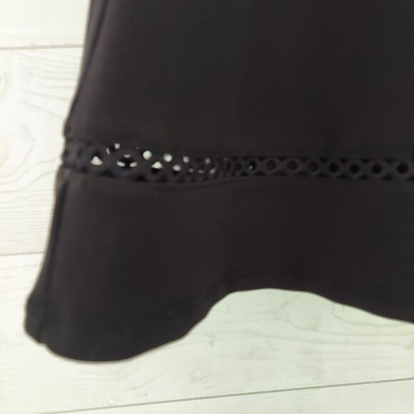 B. Darlin Black Skater Skirt Size 13/14 Mini Flare Skirt - Picture 2 of 7